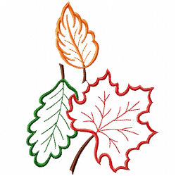 Leaves Embroidery Design 3 Leaves Embroidery Design 3